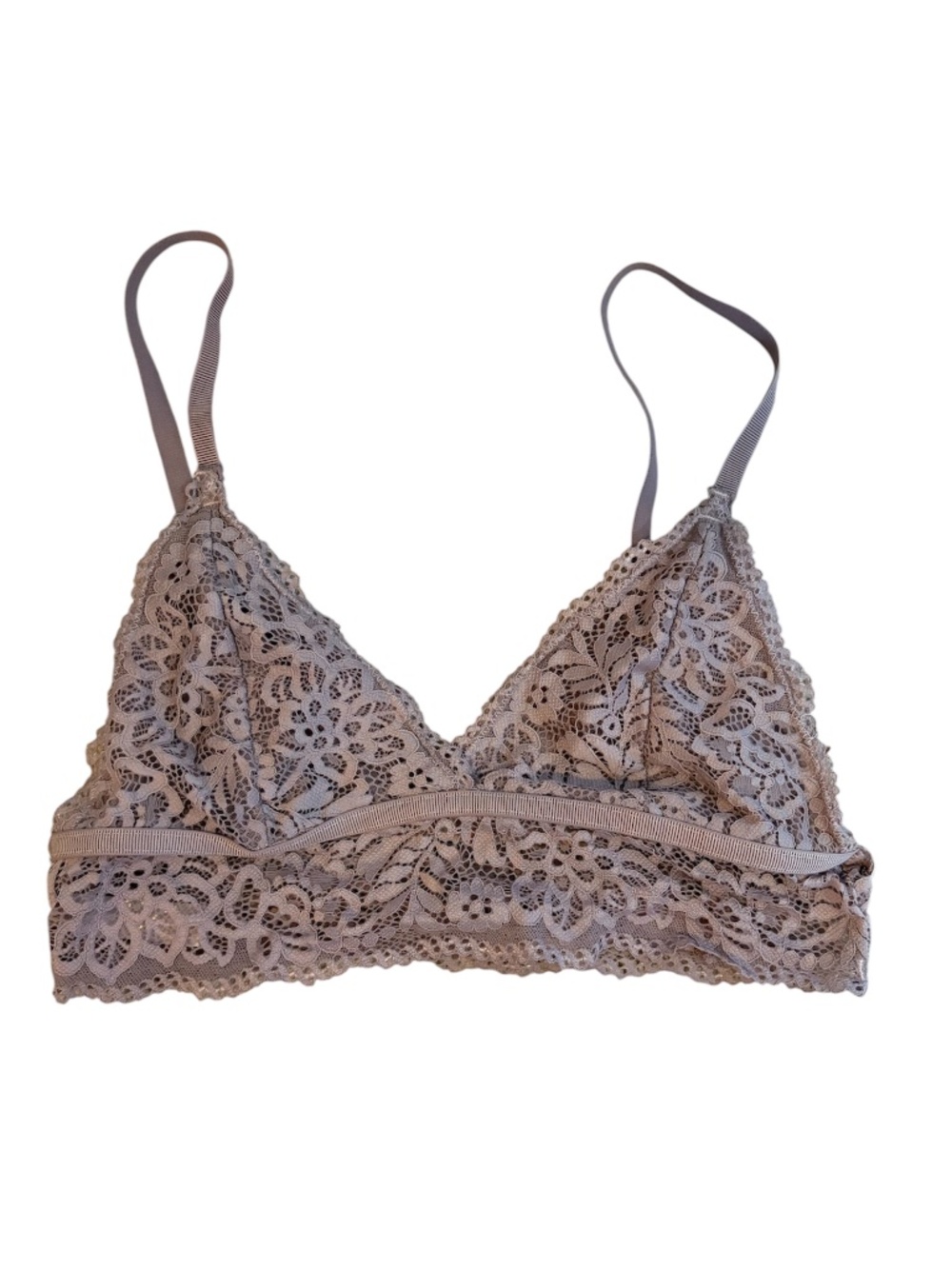Light Purple Lace Triangle Bralette